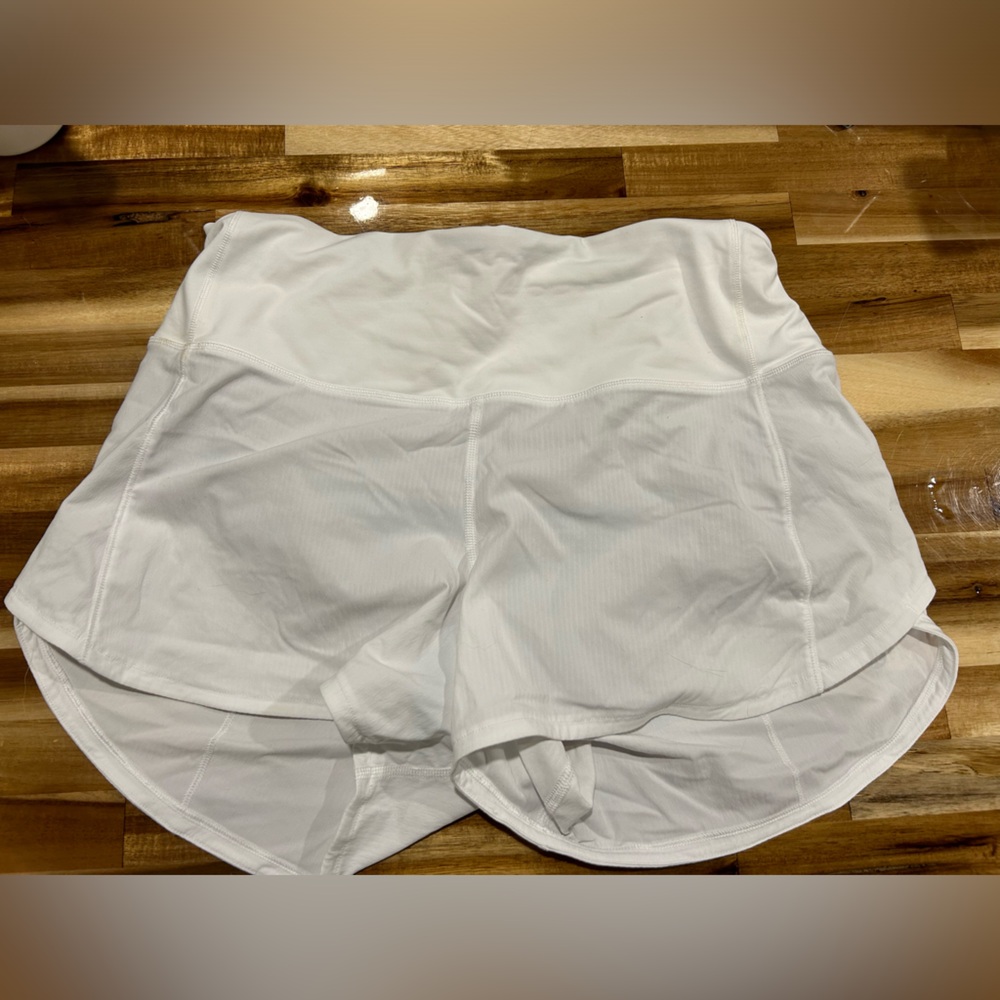 Lululemon speed up high rise lined short 4”